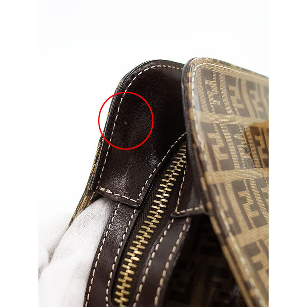 Fendi Zucchino Tote Bag Handbag - Picture 4 of 9